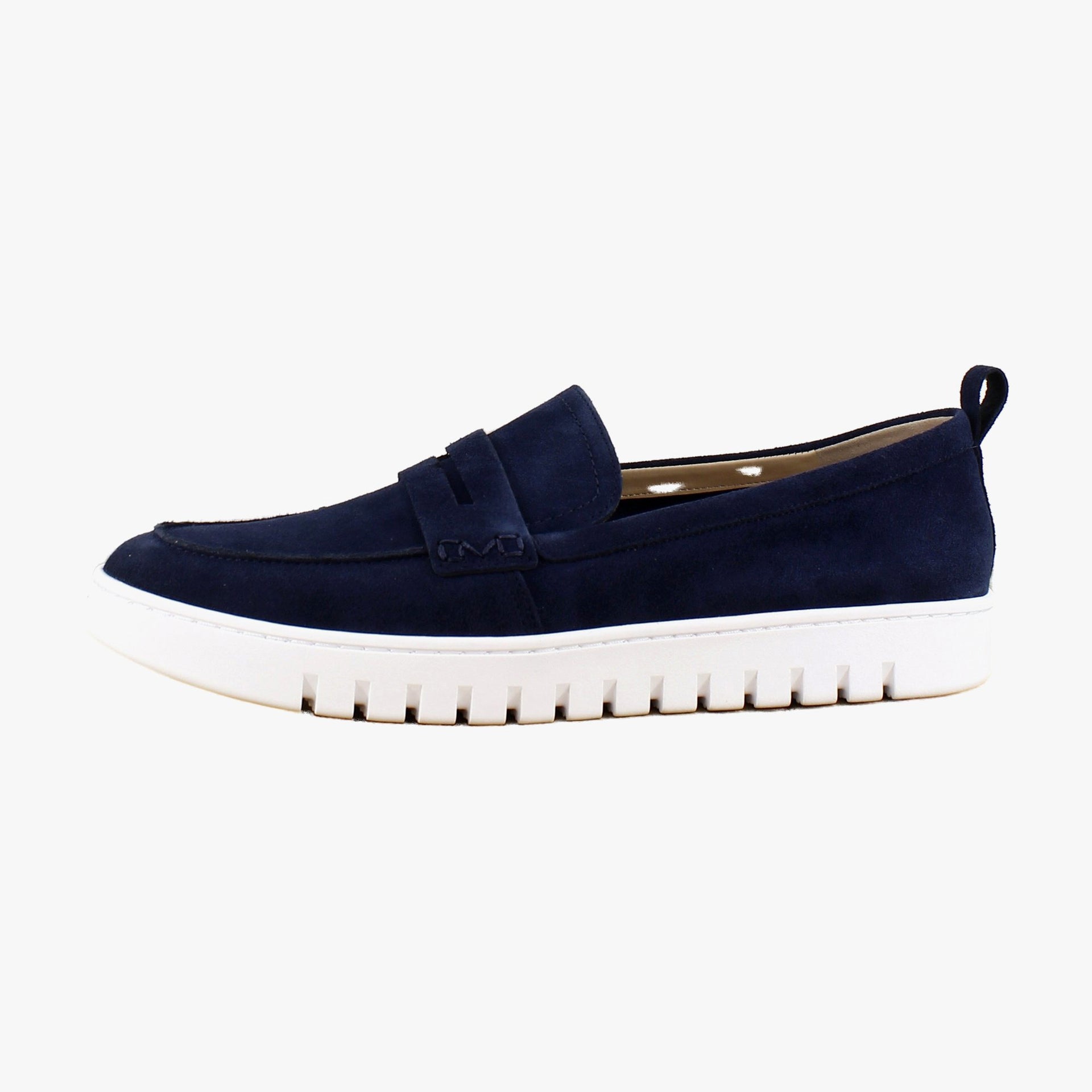 Navy Suede