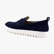 Navy Suede