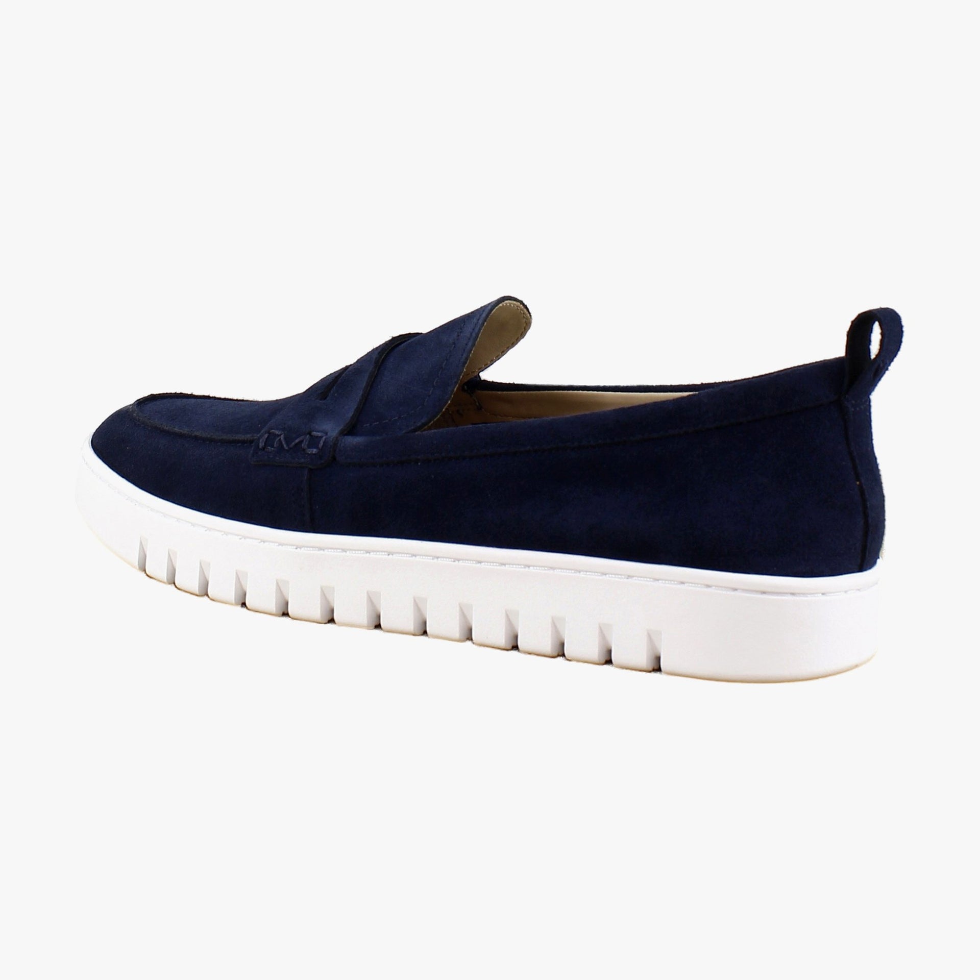 Navy Suede