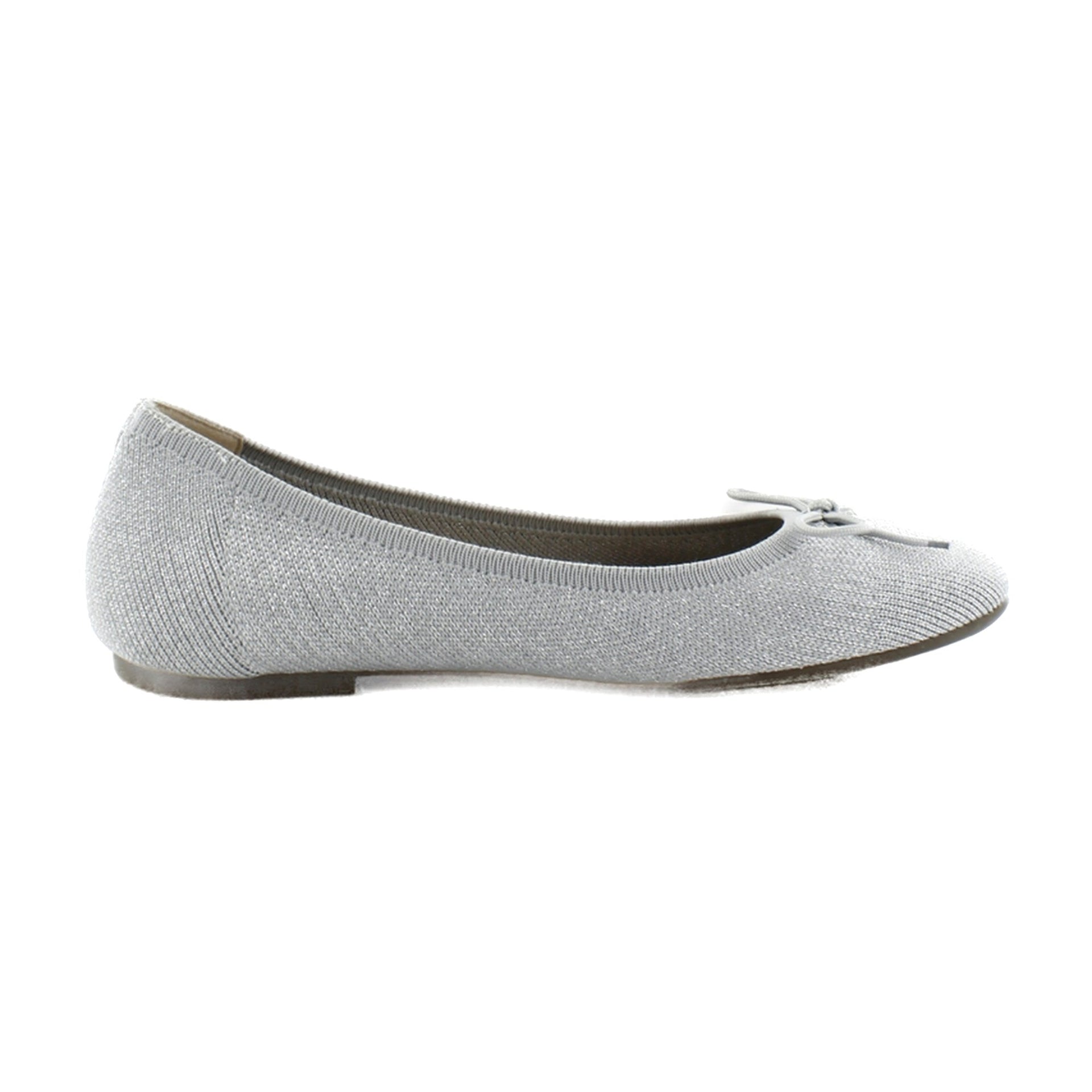 Light Grey Silver Knit