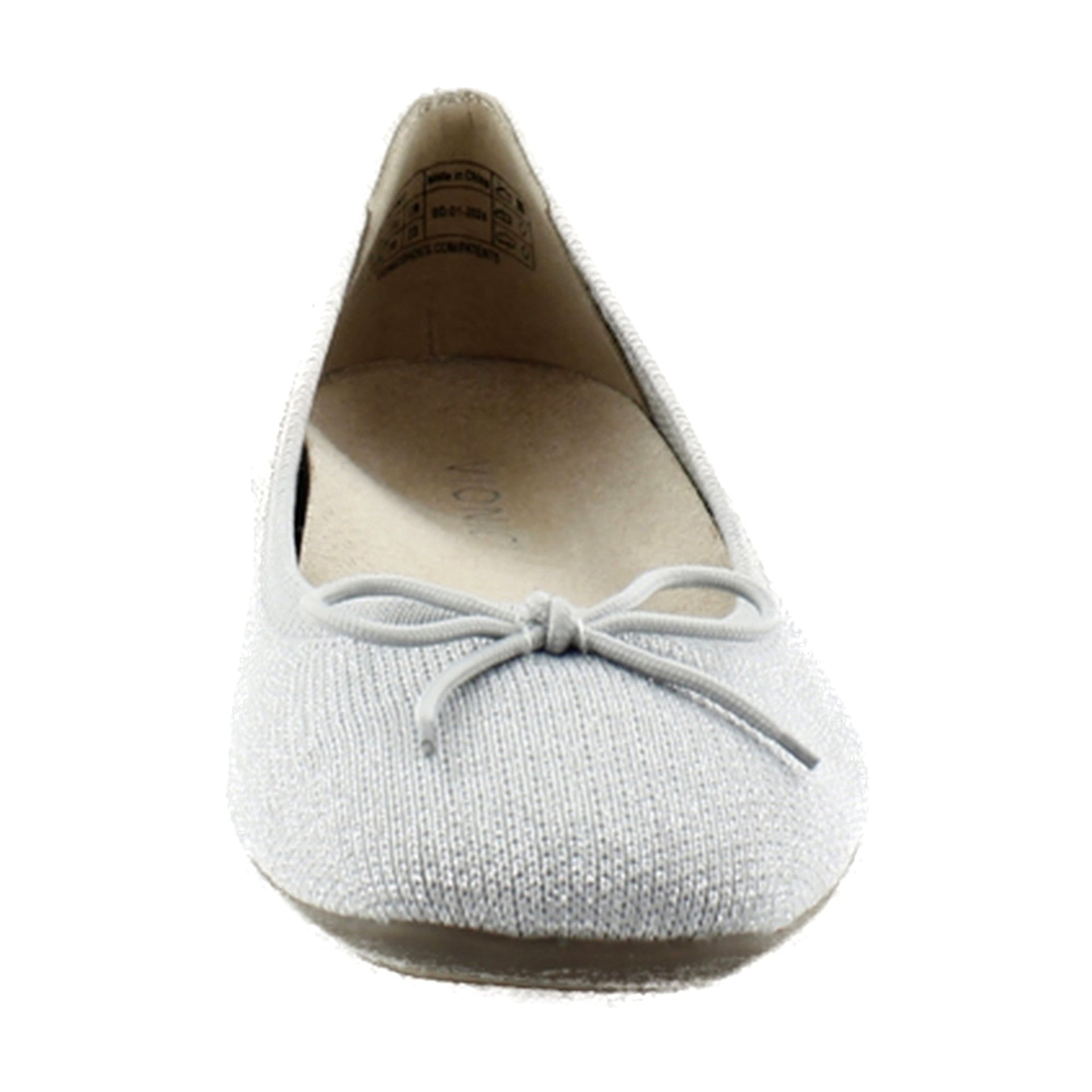 Light Grey Silver Knit