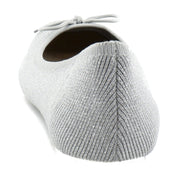 Light Grey Silver Knit