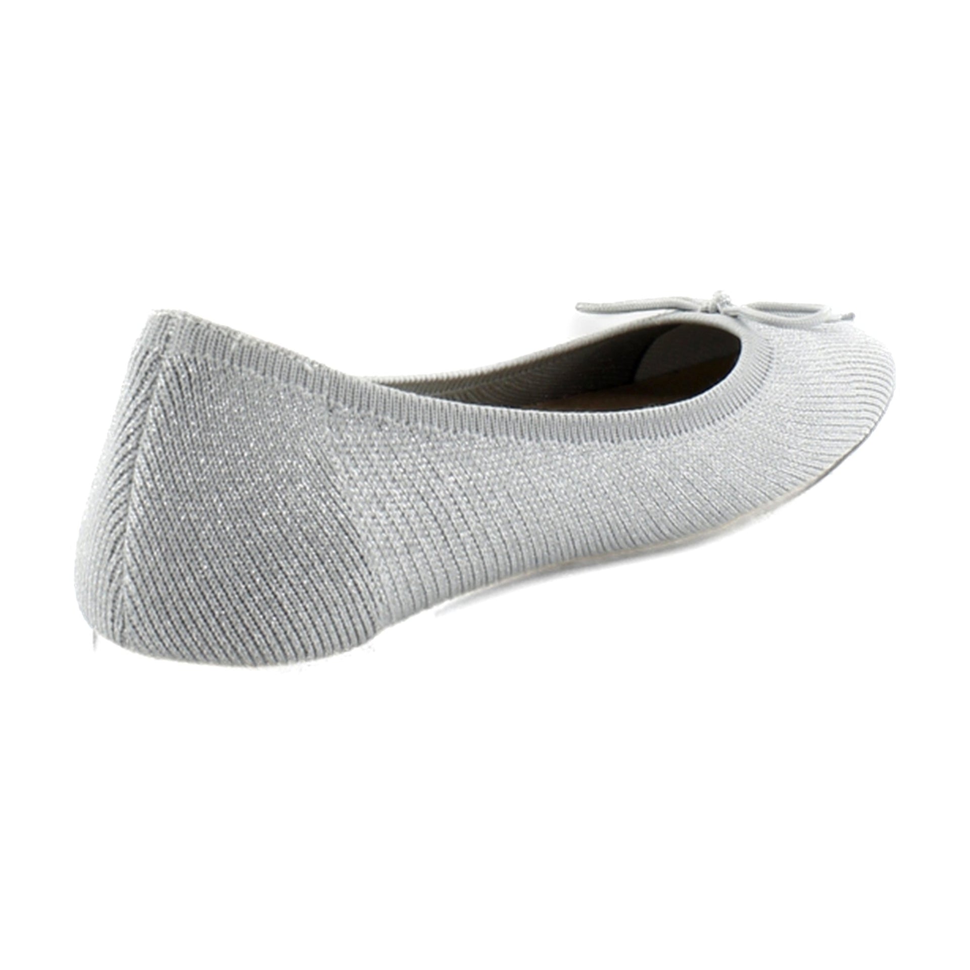 Light Grey Silver Knit