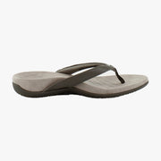 Stone Grey Faux Patent Leather