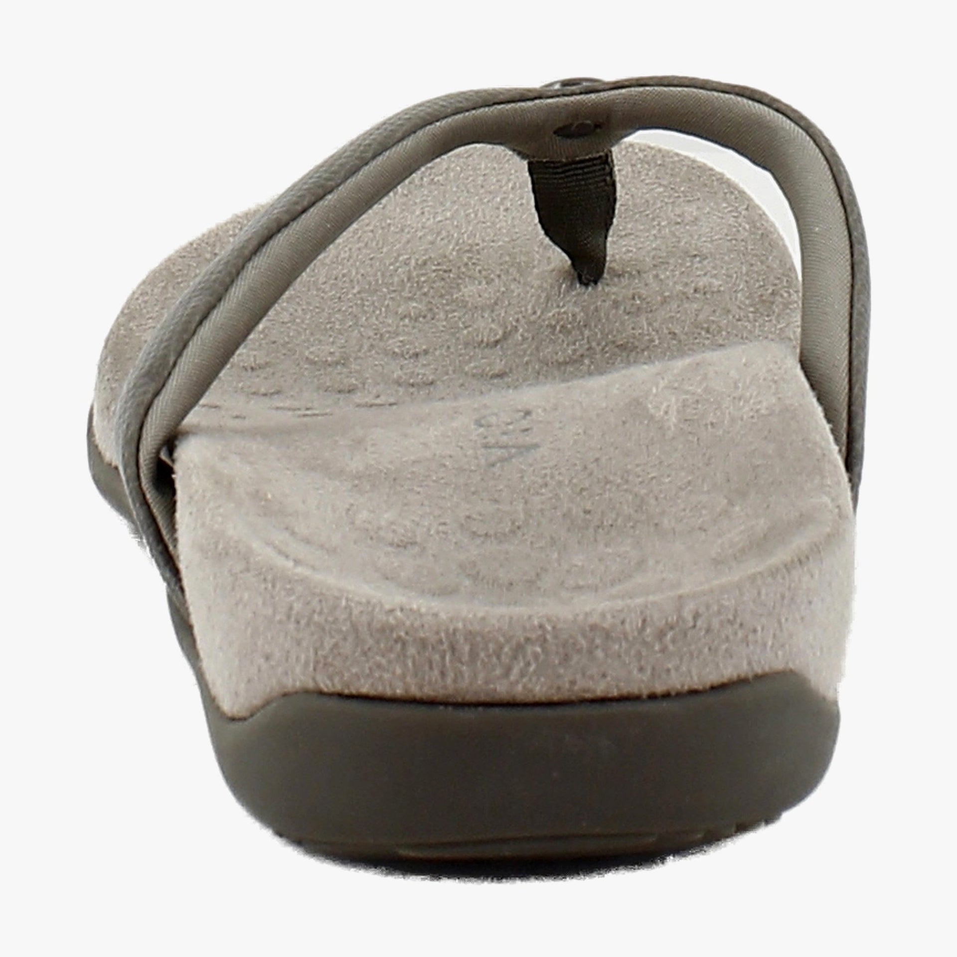 Stone Grey Faux Patent Leather