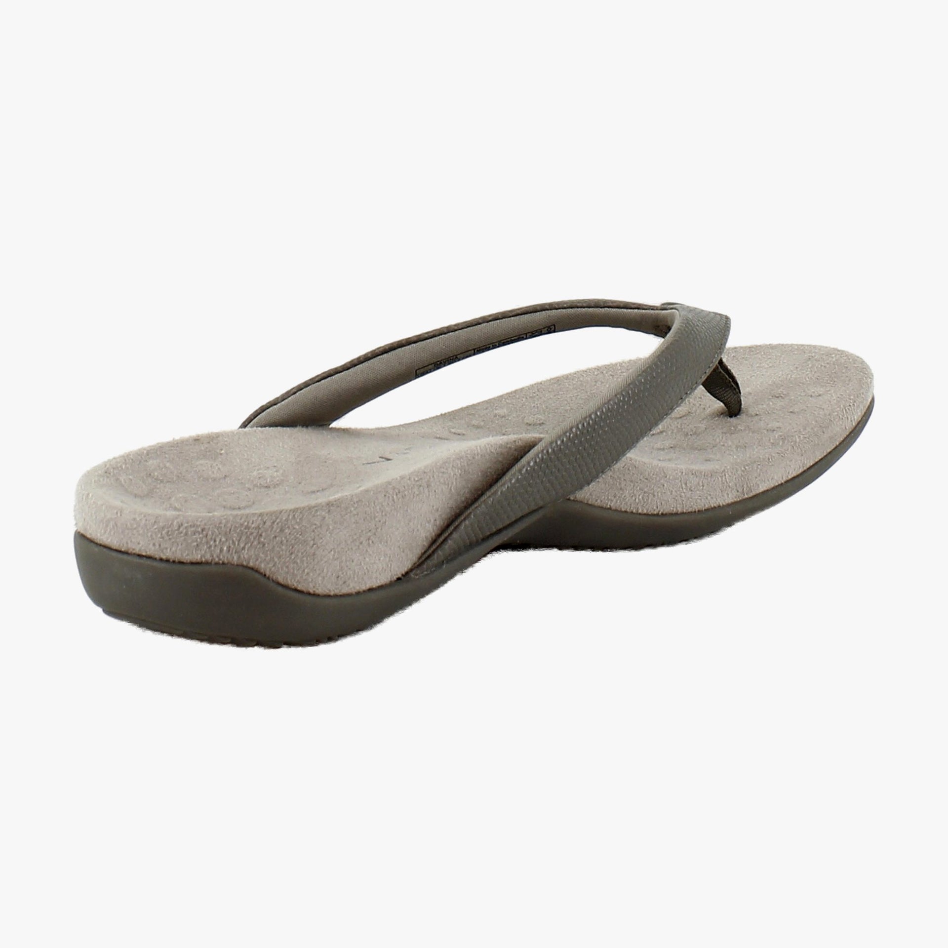 Stone Grey Faux Patent Leather