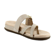 Oatmeal Beige Leather