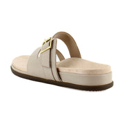 Oatmeal Beige Leather