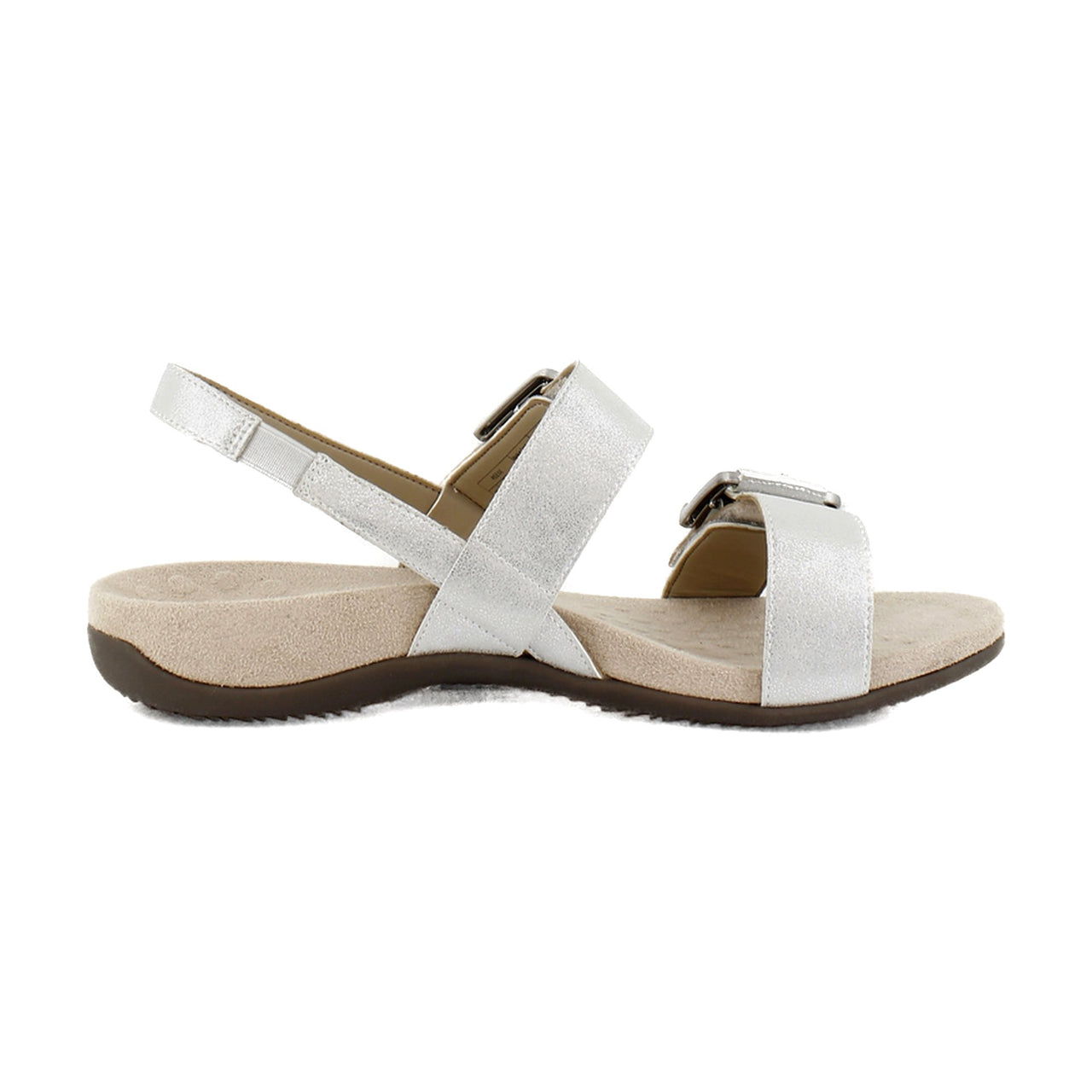 Silver Met Synthetic Fabric