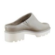 Oatmeal Beige Leather