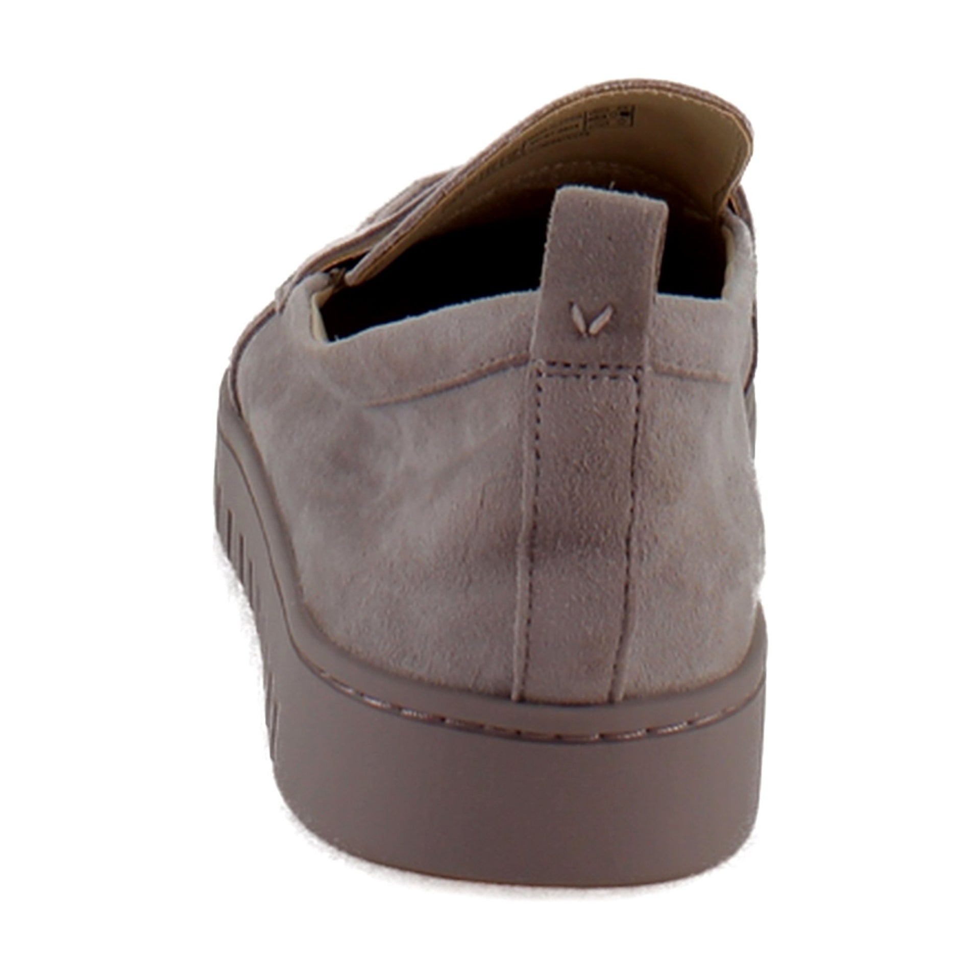 Magnolia Dusk Grey Waxed Suede