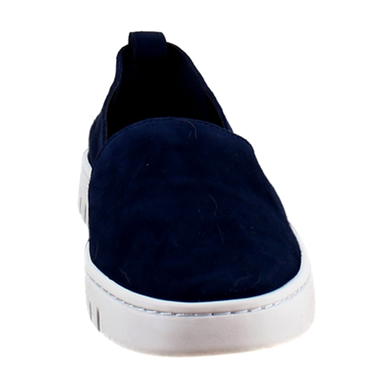 Navy Blazer Waxed Suede