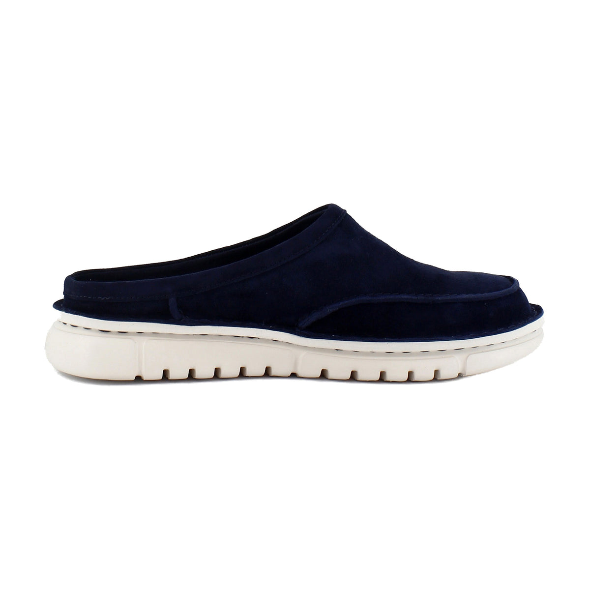 Navy Blue Suede