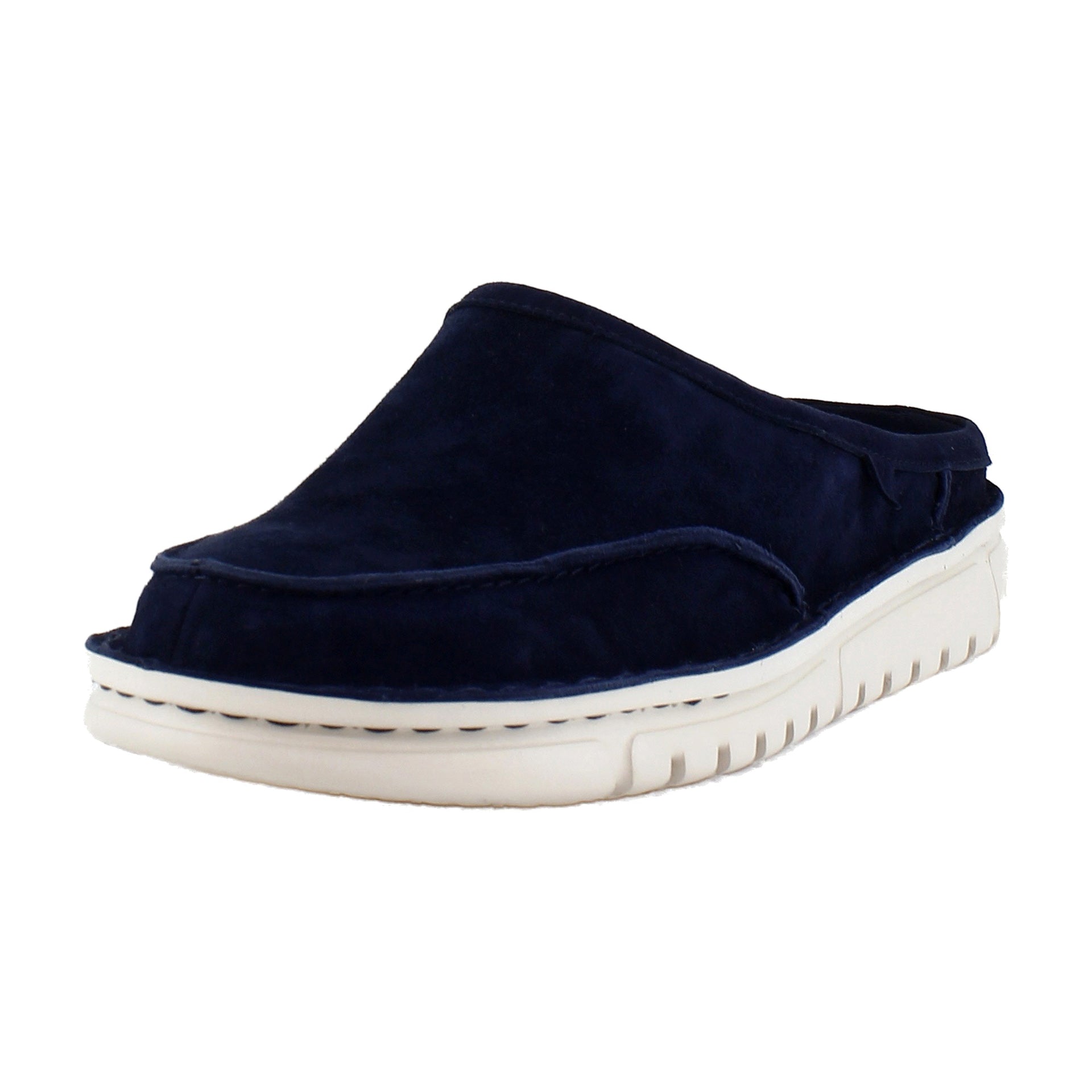 Navy Blue Suede