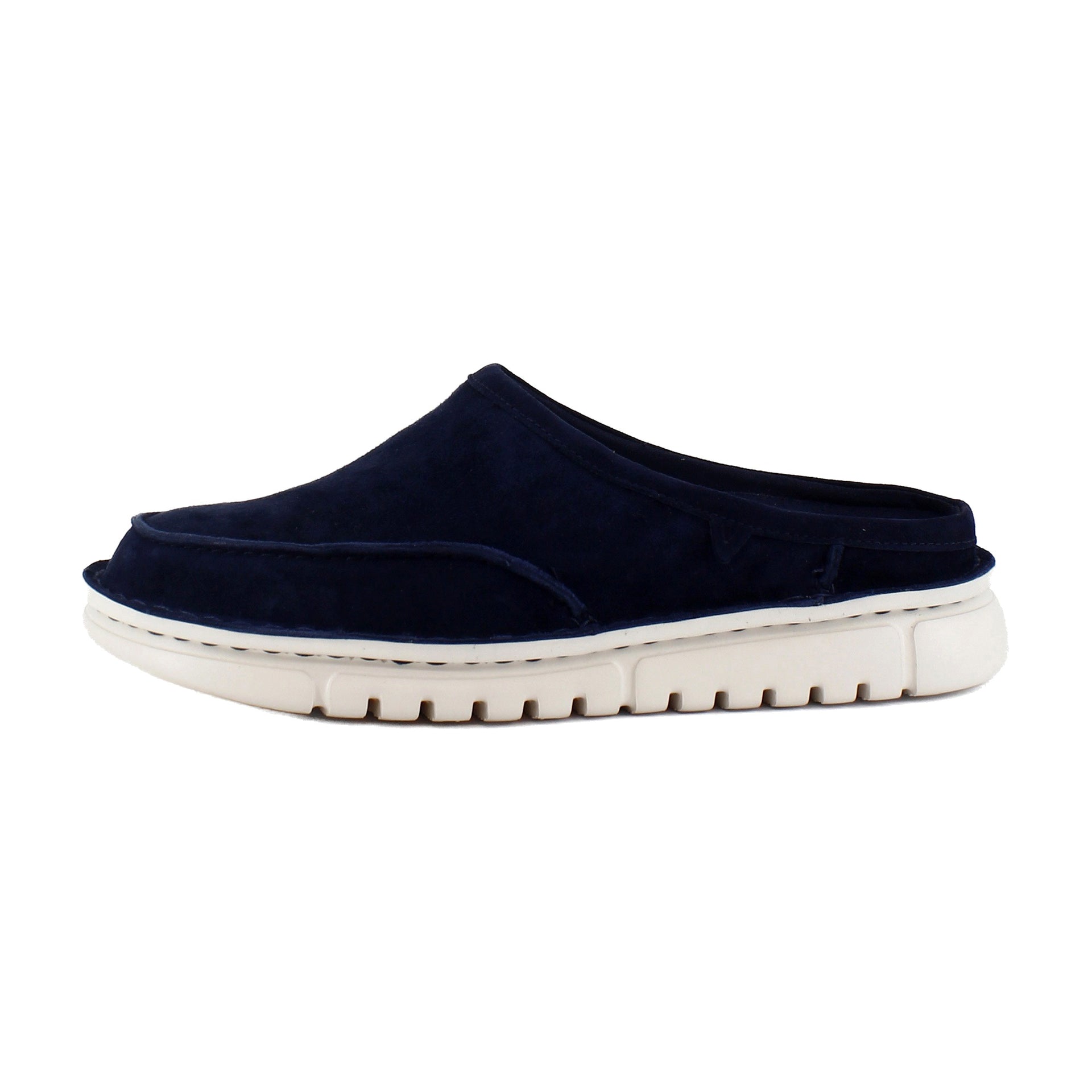 Navy Blue Suede