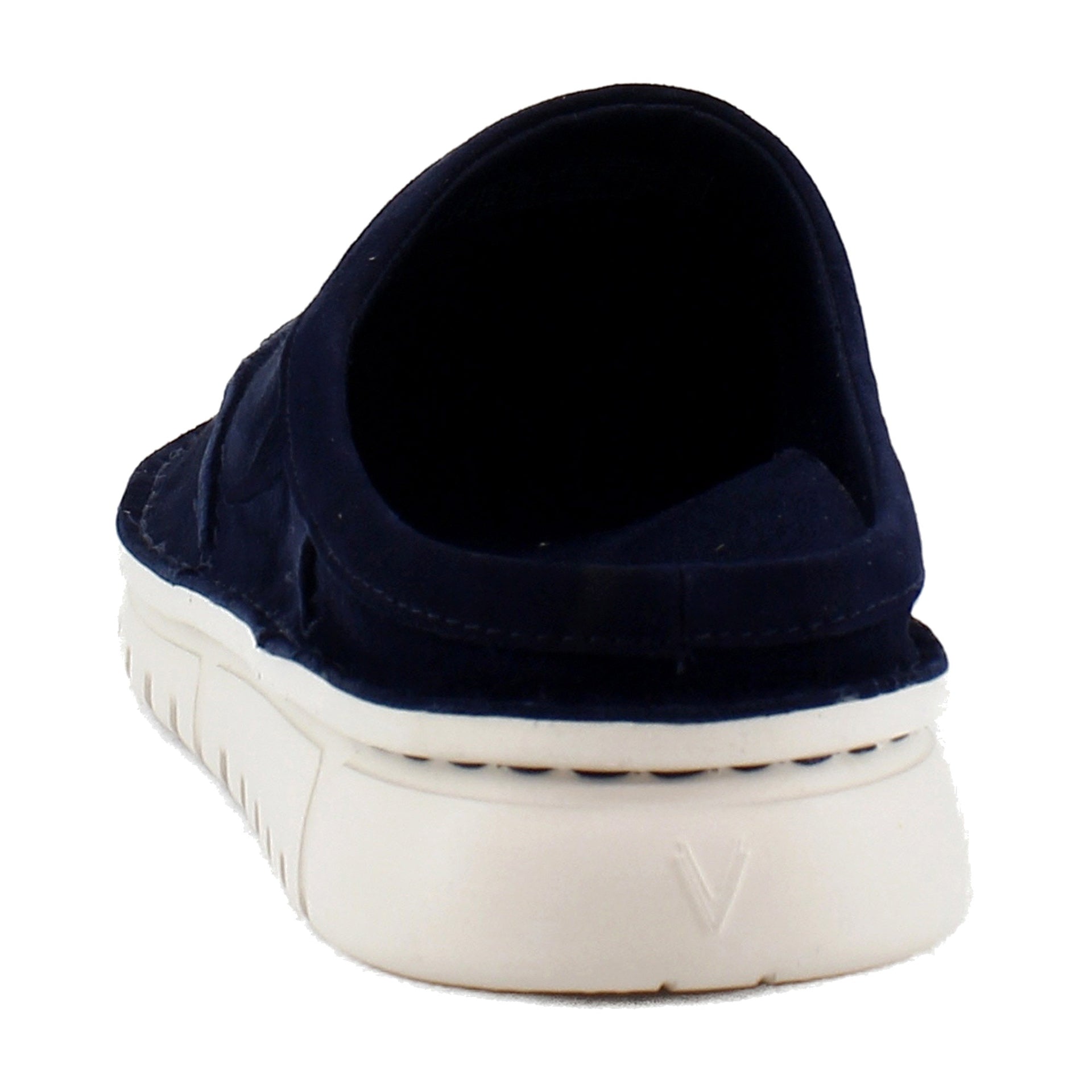 Navy Blue Suede