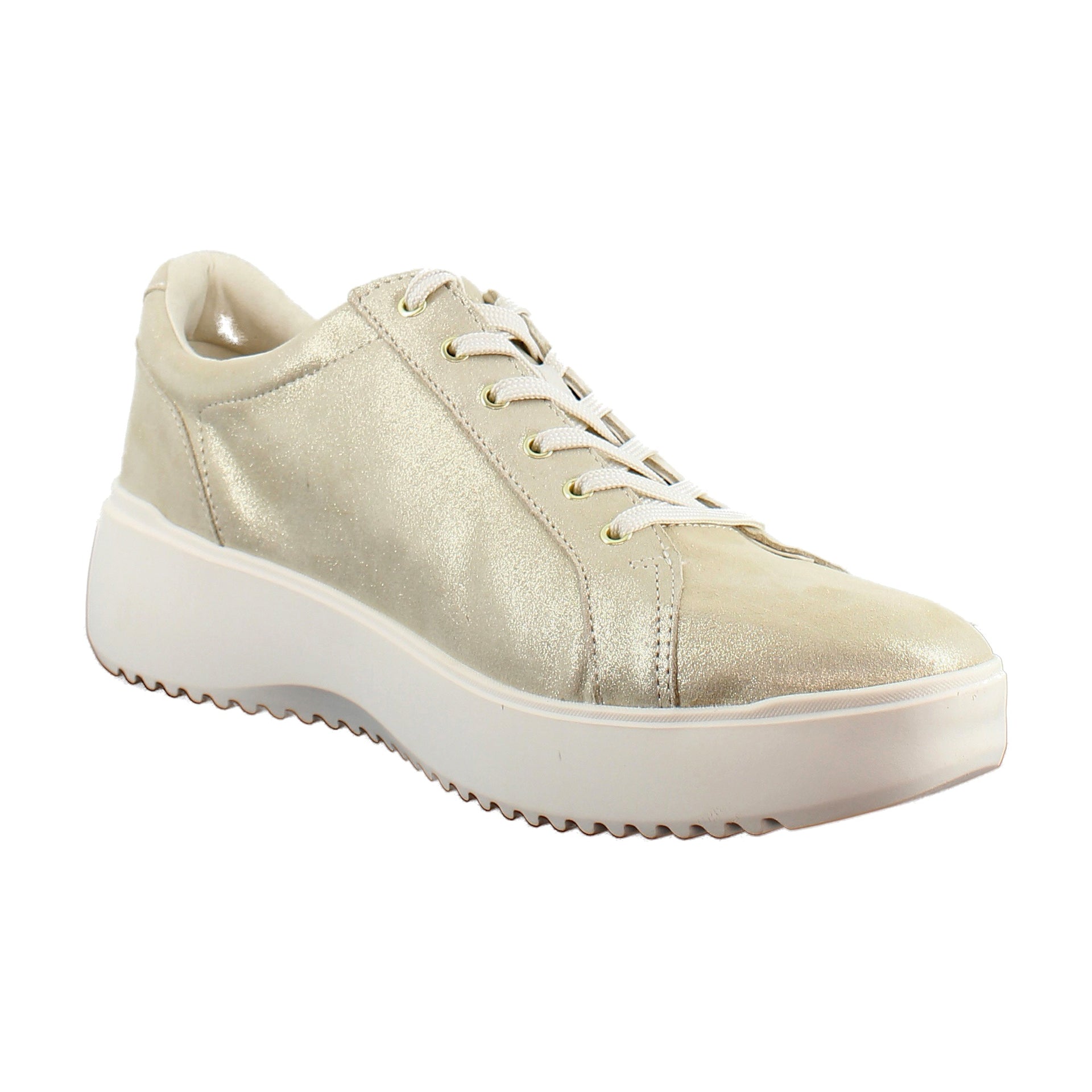 Gold Metal Leather