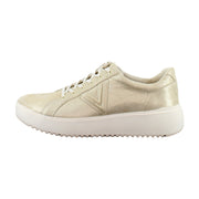 Gold Metal Leather
