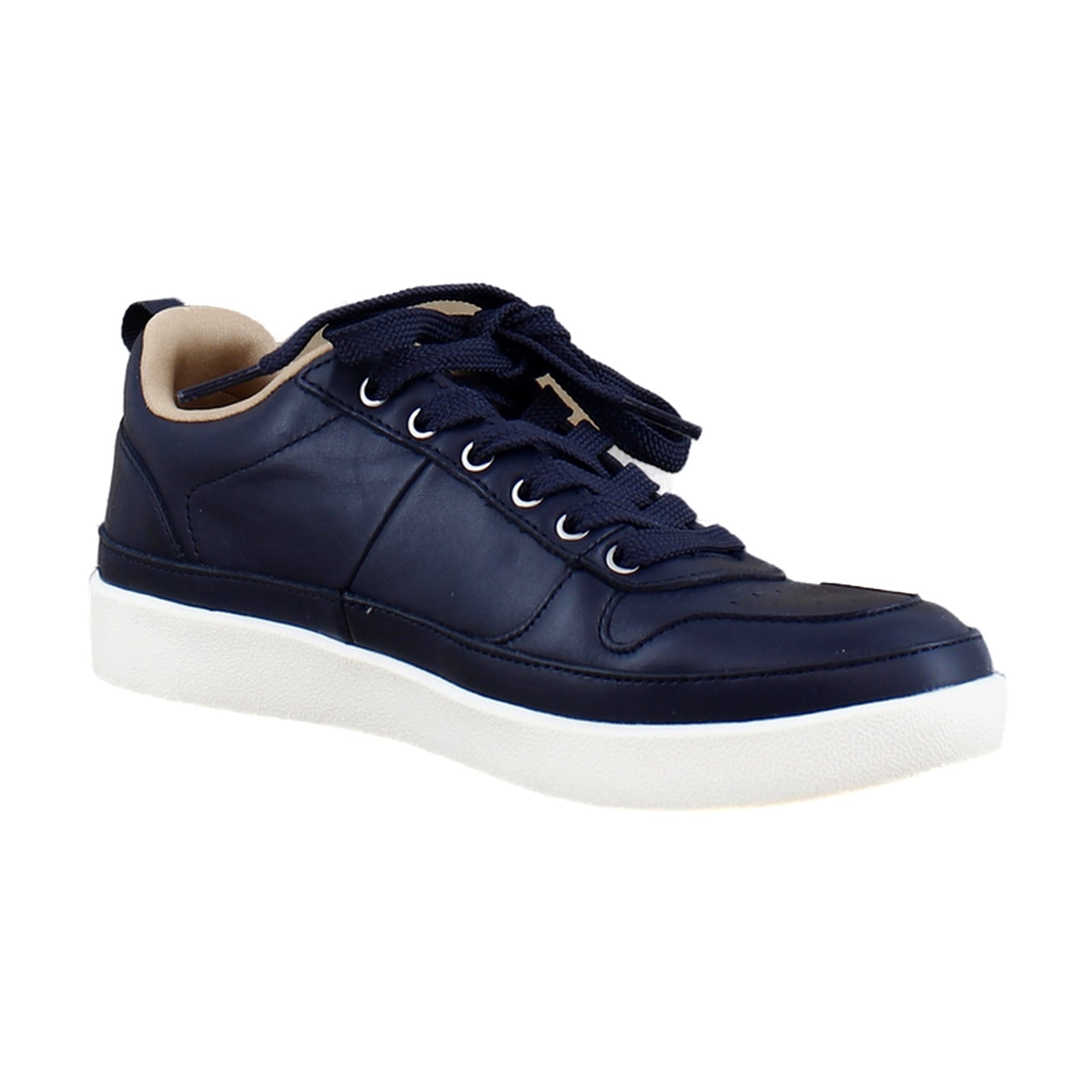 Navy Blzr Leather
