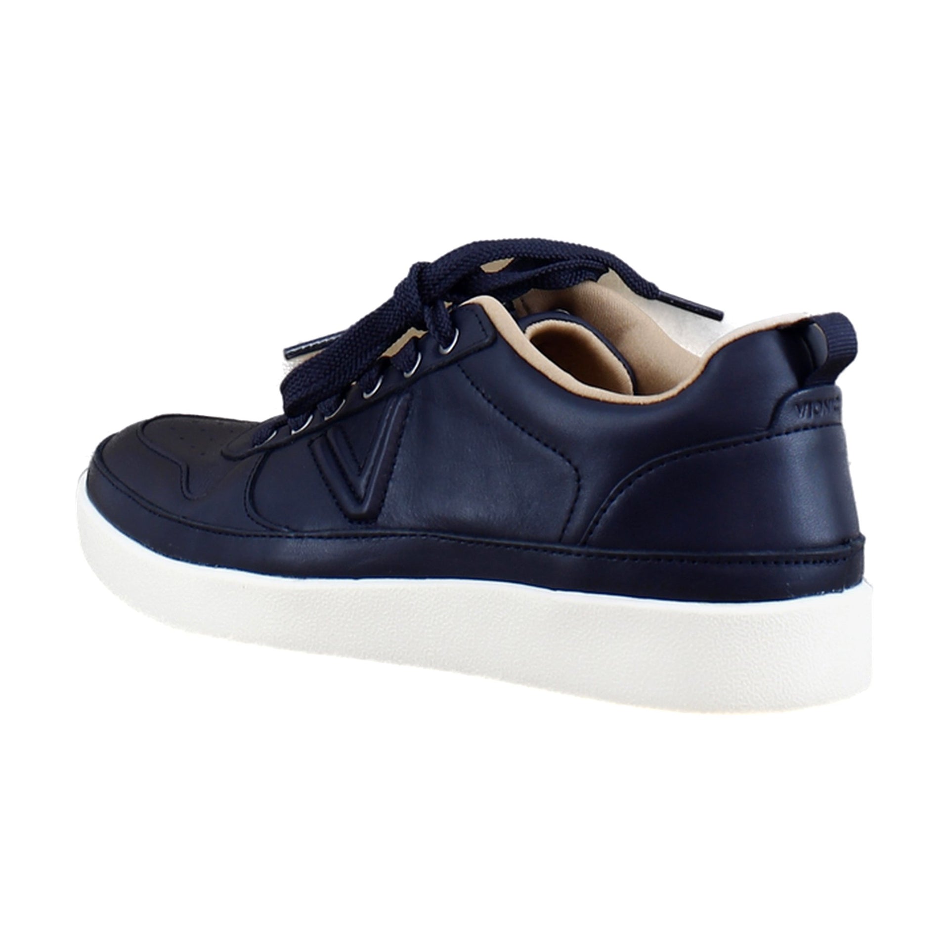 Navy Blzr Leather
