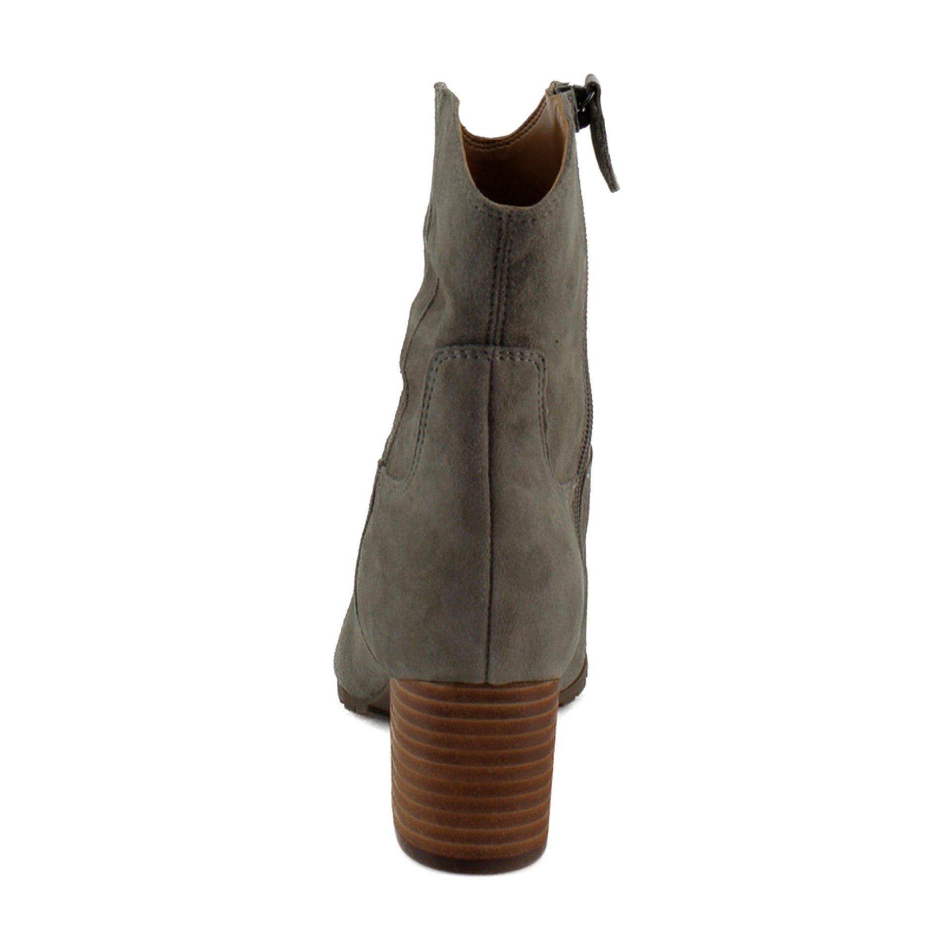 Stone Waxy Suede