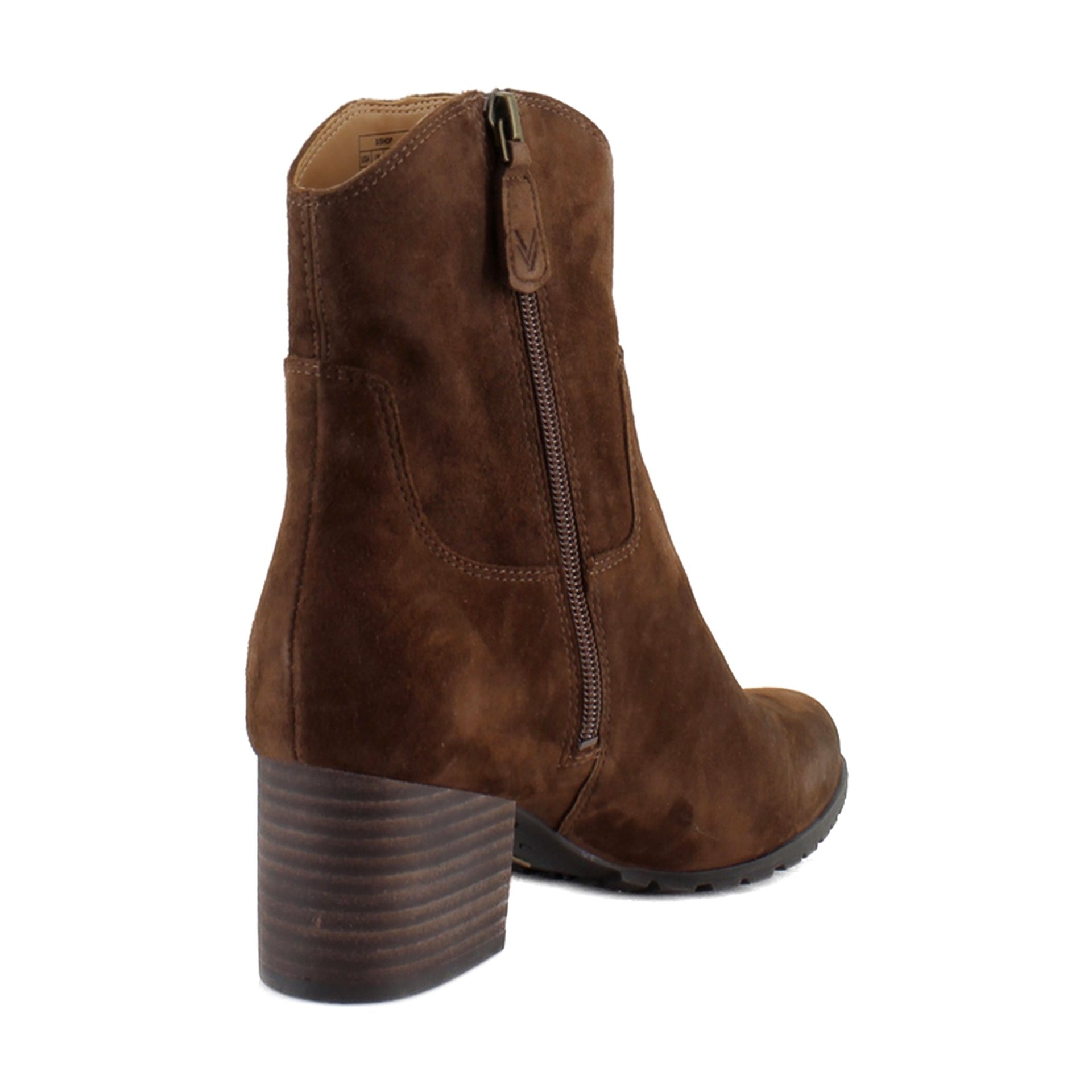 Dark Brown Waxy Suede