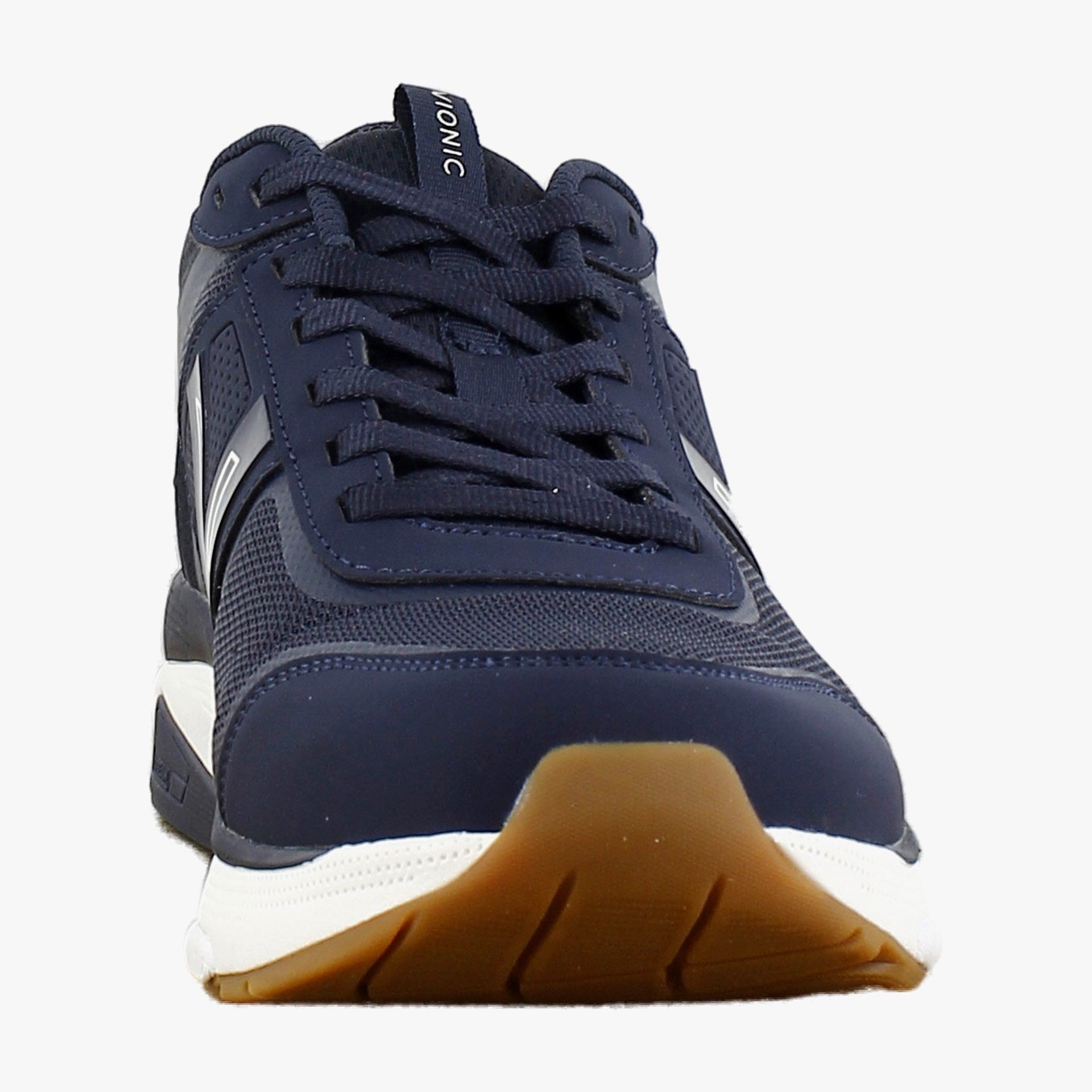 Navy Blue Mesh Synthetic