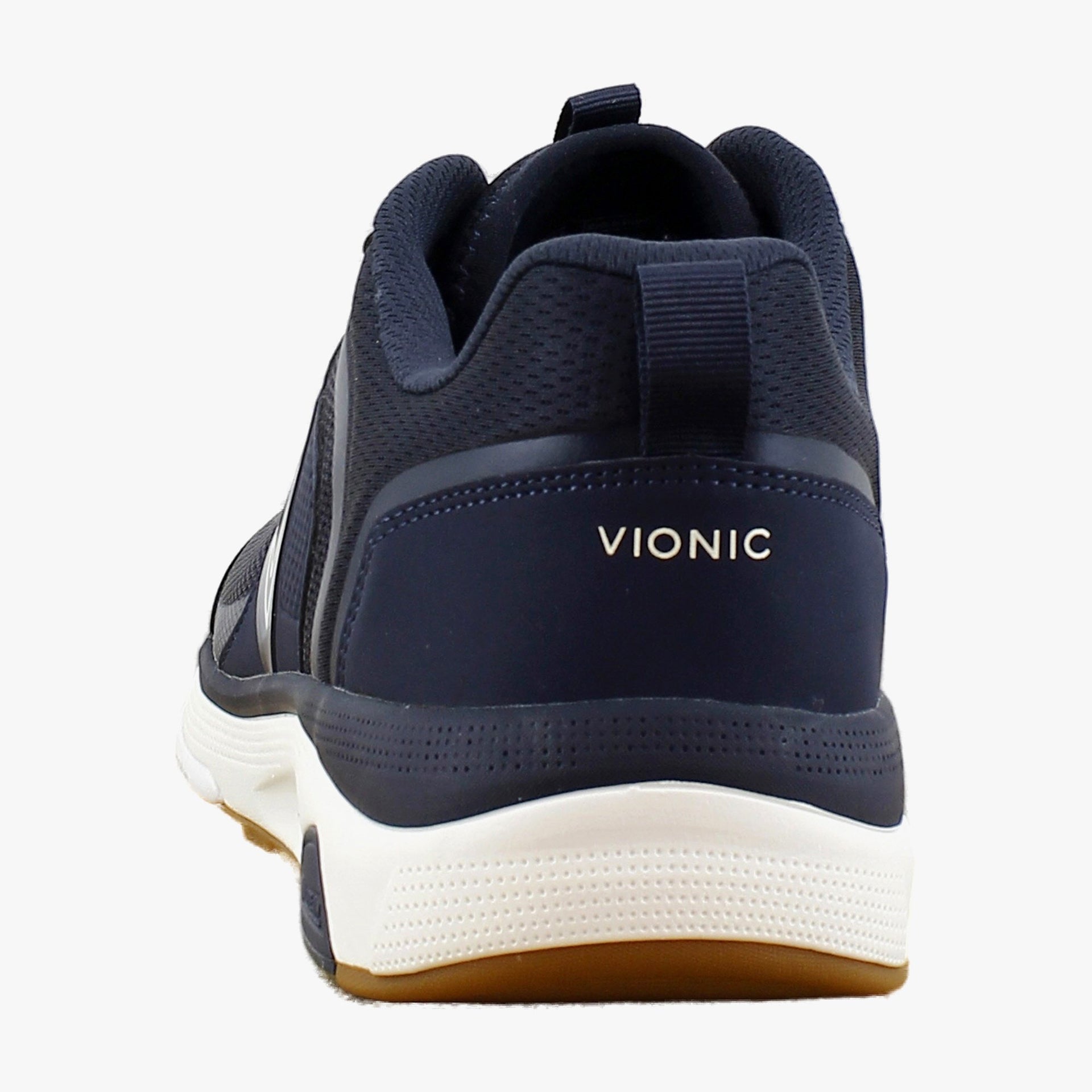 Navy Blue Mesh Synthetic