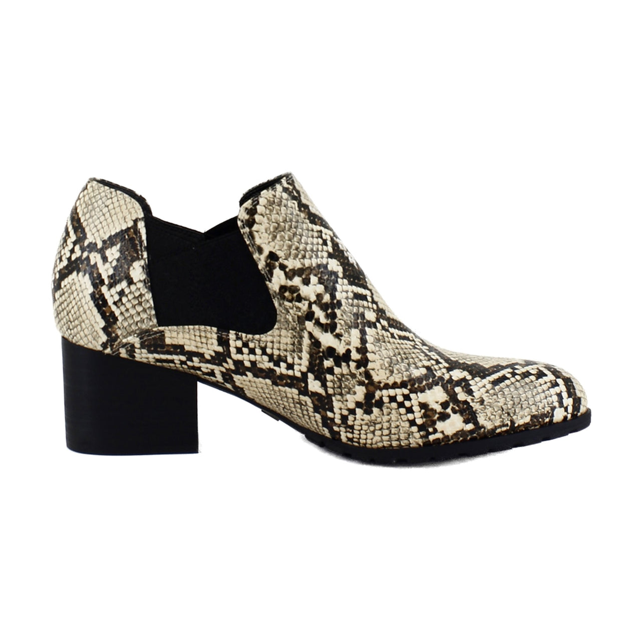 Ivory Multi Snake Leather