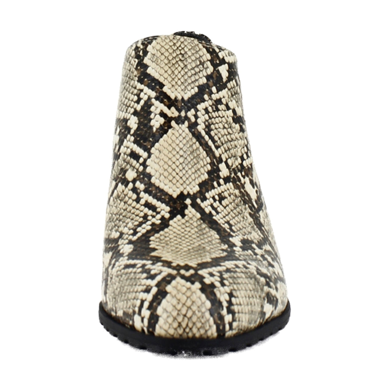 Ivory Multi Snake Leather