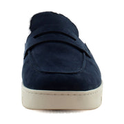 Peacoat Nubuck Leather