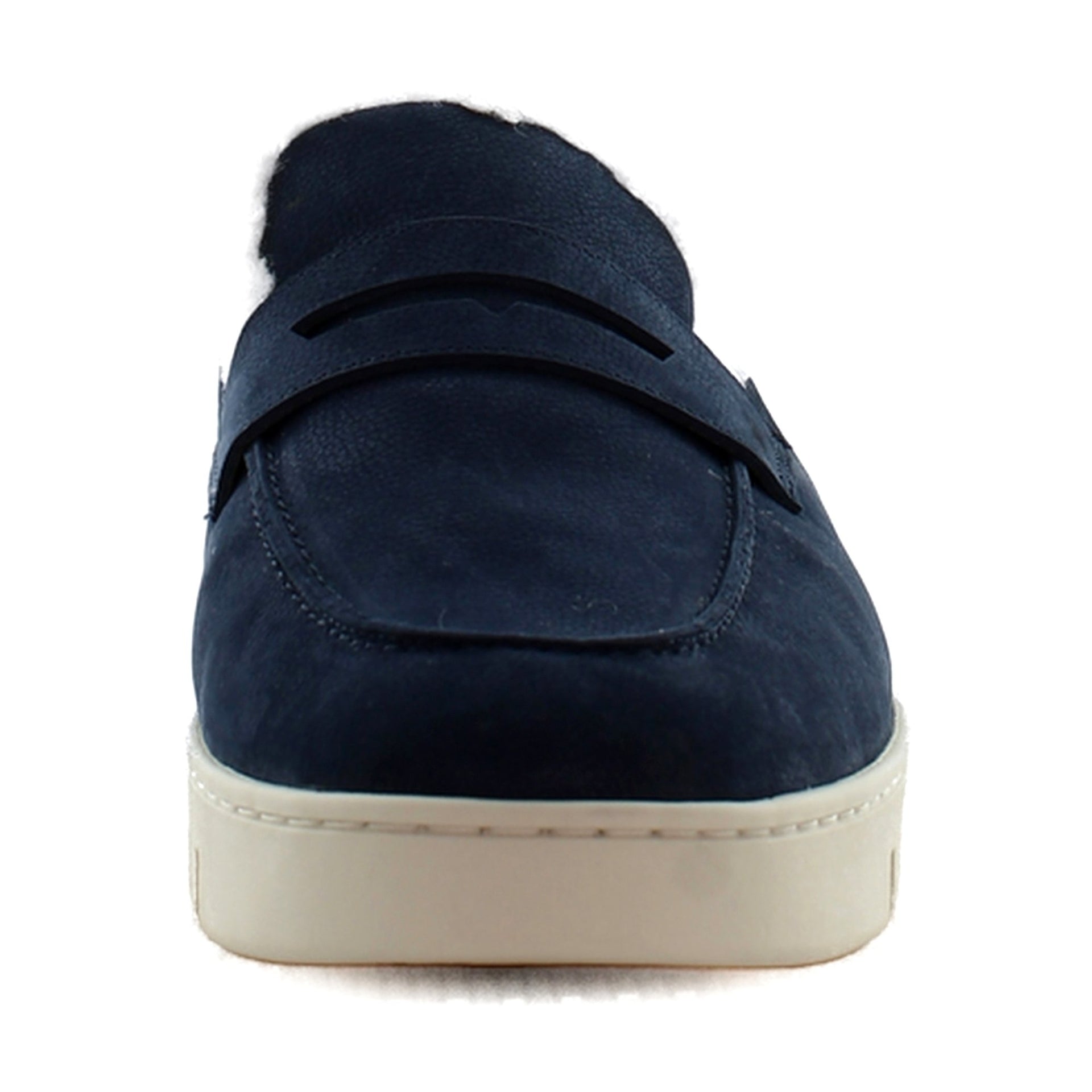 Peacoat Nubuck Leather