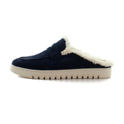 Peacoat Nubuck Leather