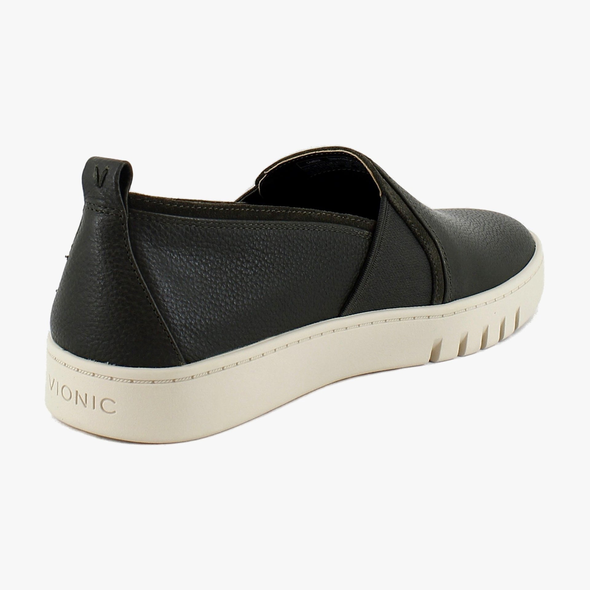 Dark Khaki Leather