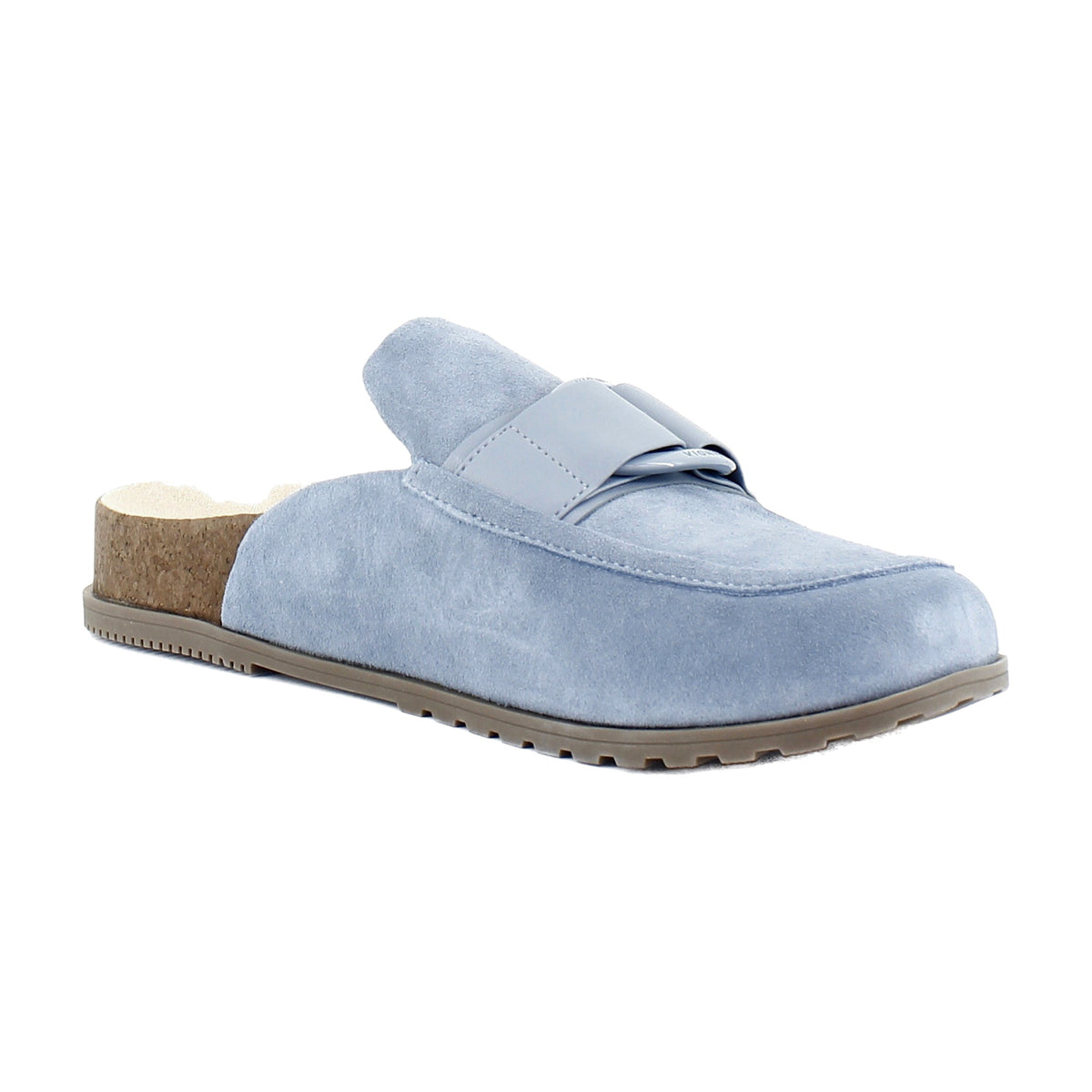 Vintage Blue Haze Suede