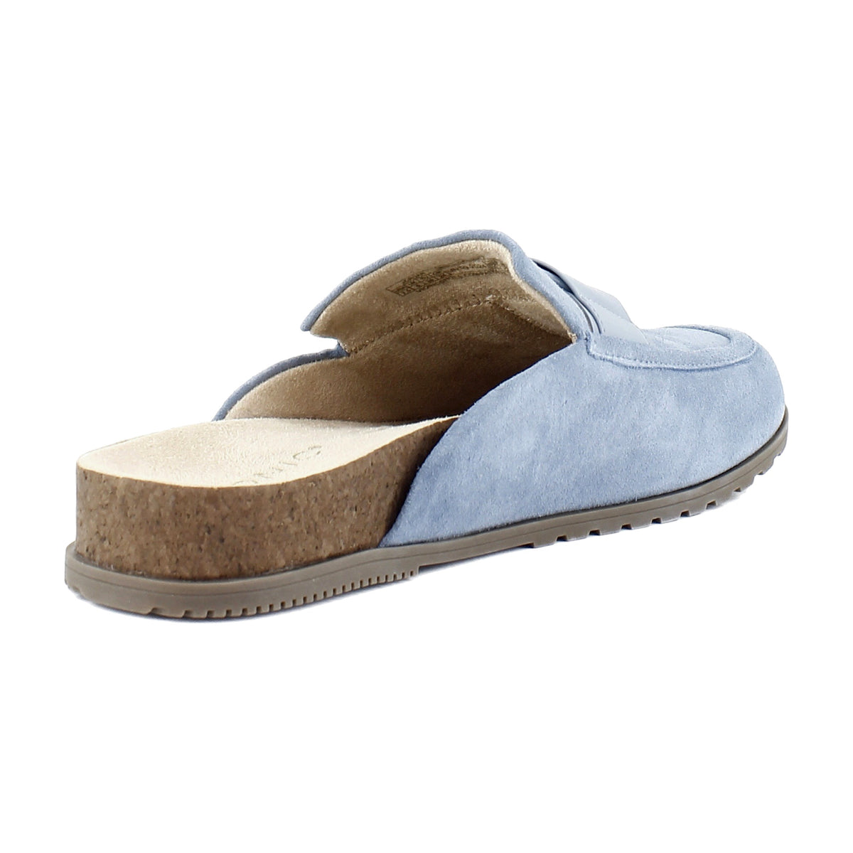 Vintage Blue Haze Suede