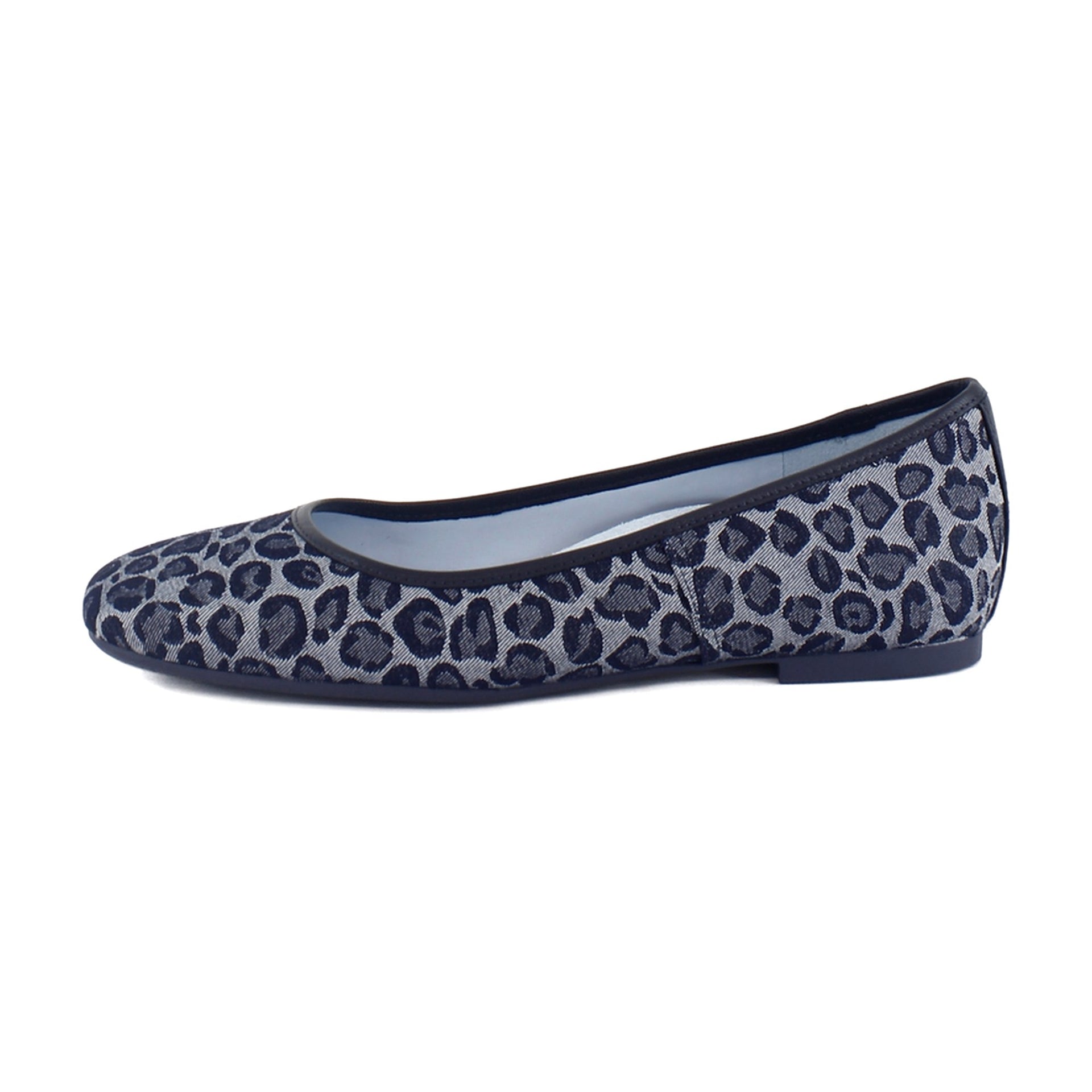 Leopard Pattern Denim