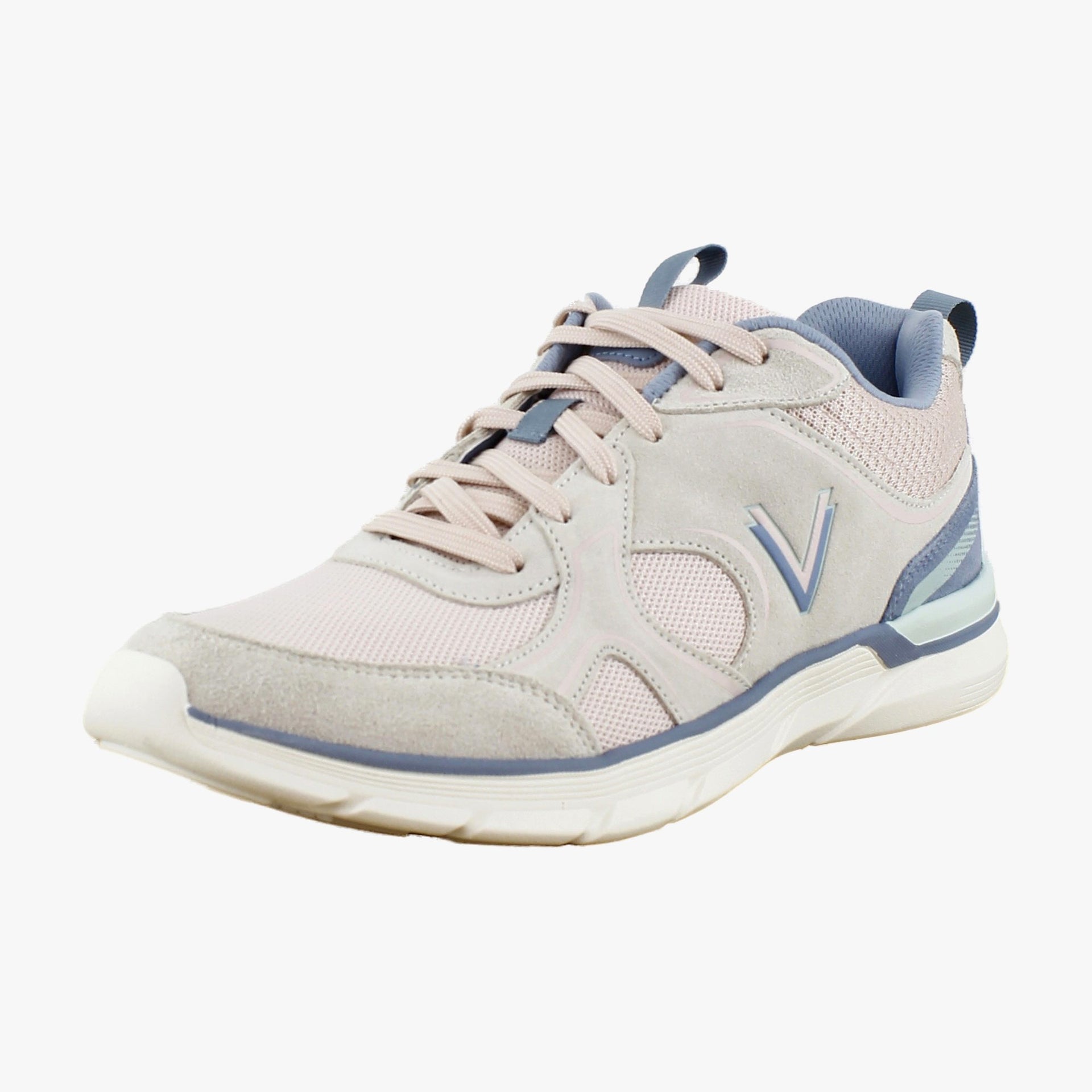 Cameo Rose Suede & Mesh