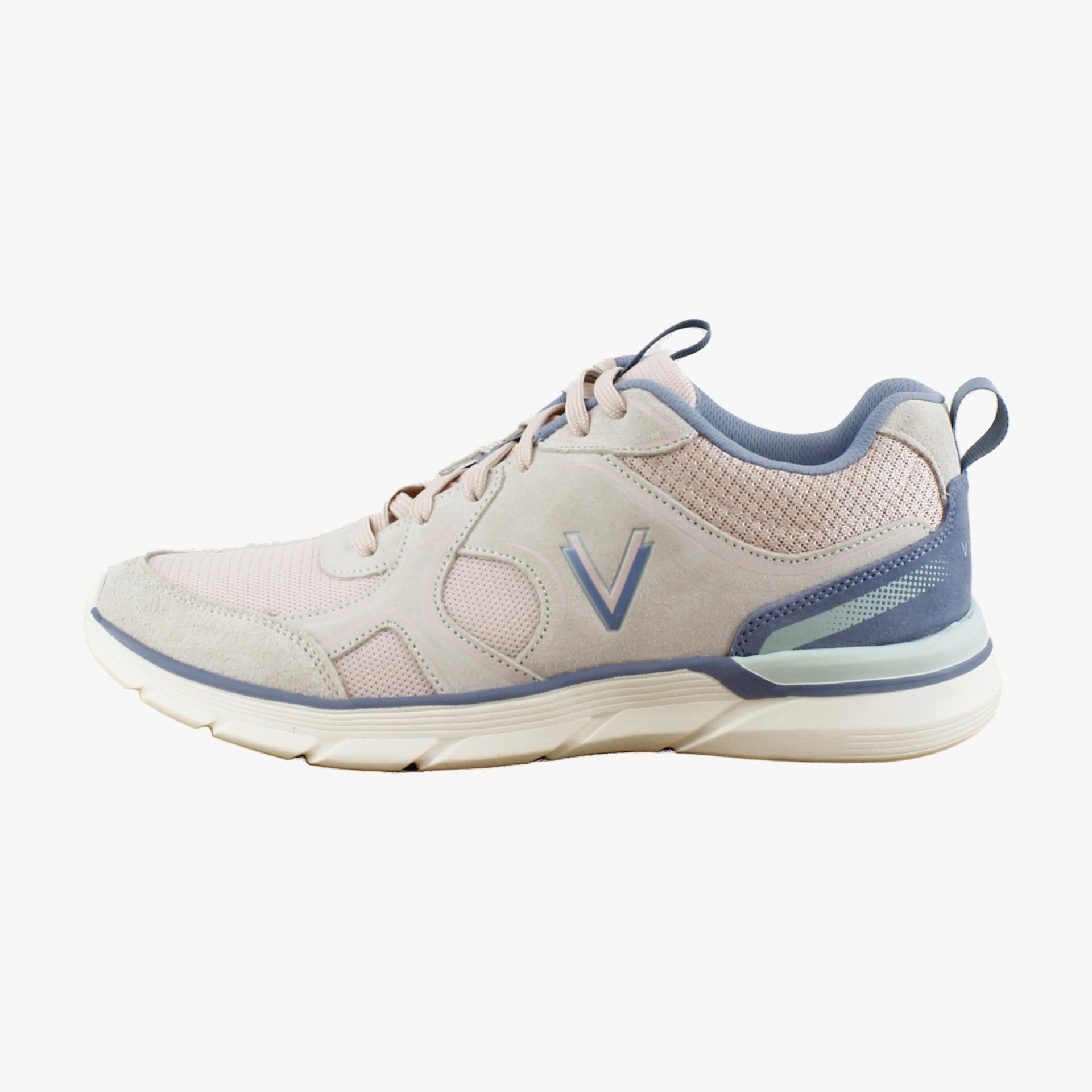 Cameo Rose Suede & Mesh