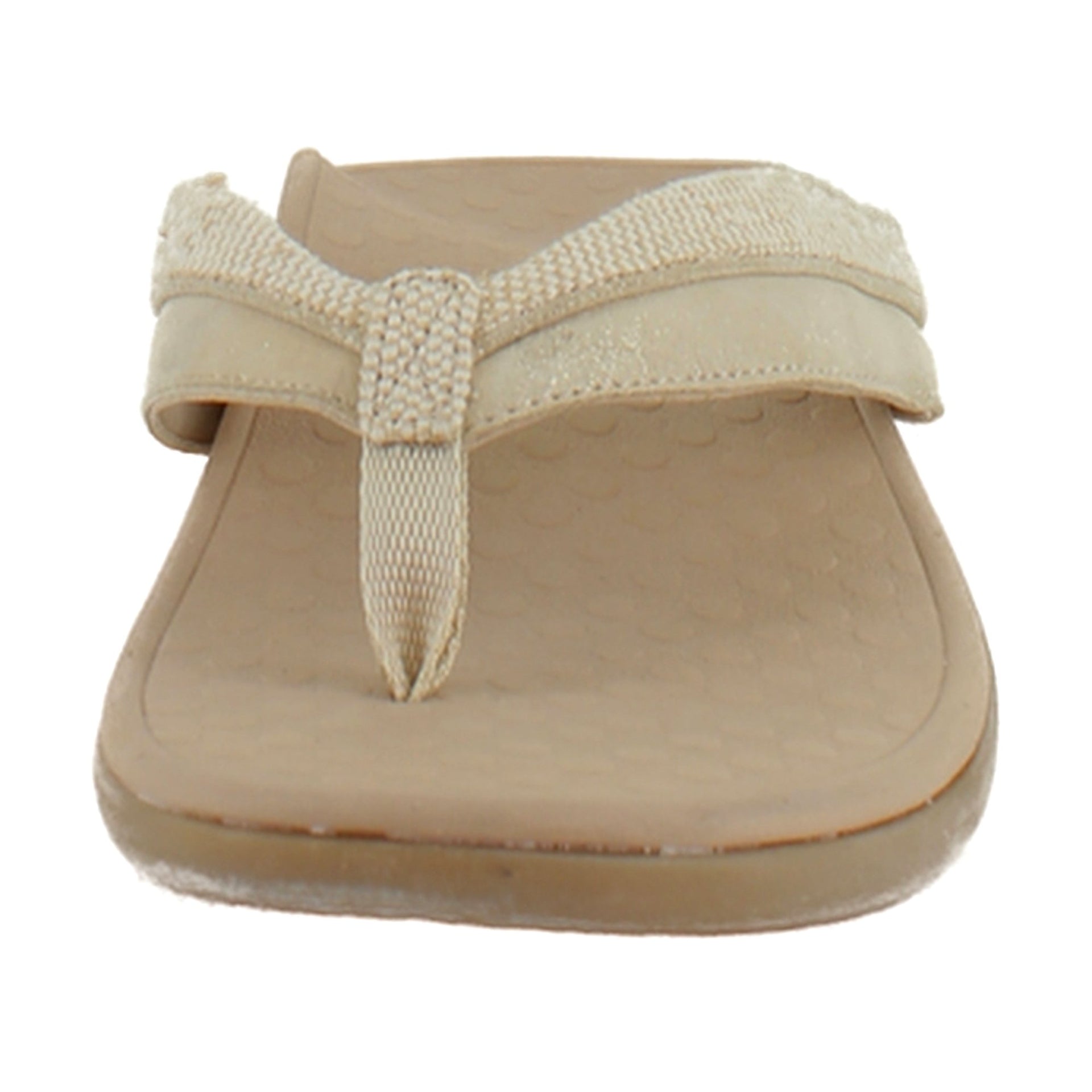 Beige/Gold Leather/Canvas
