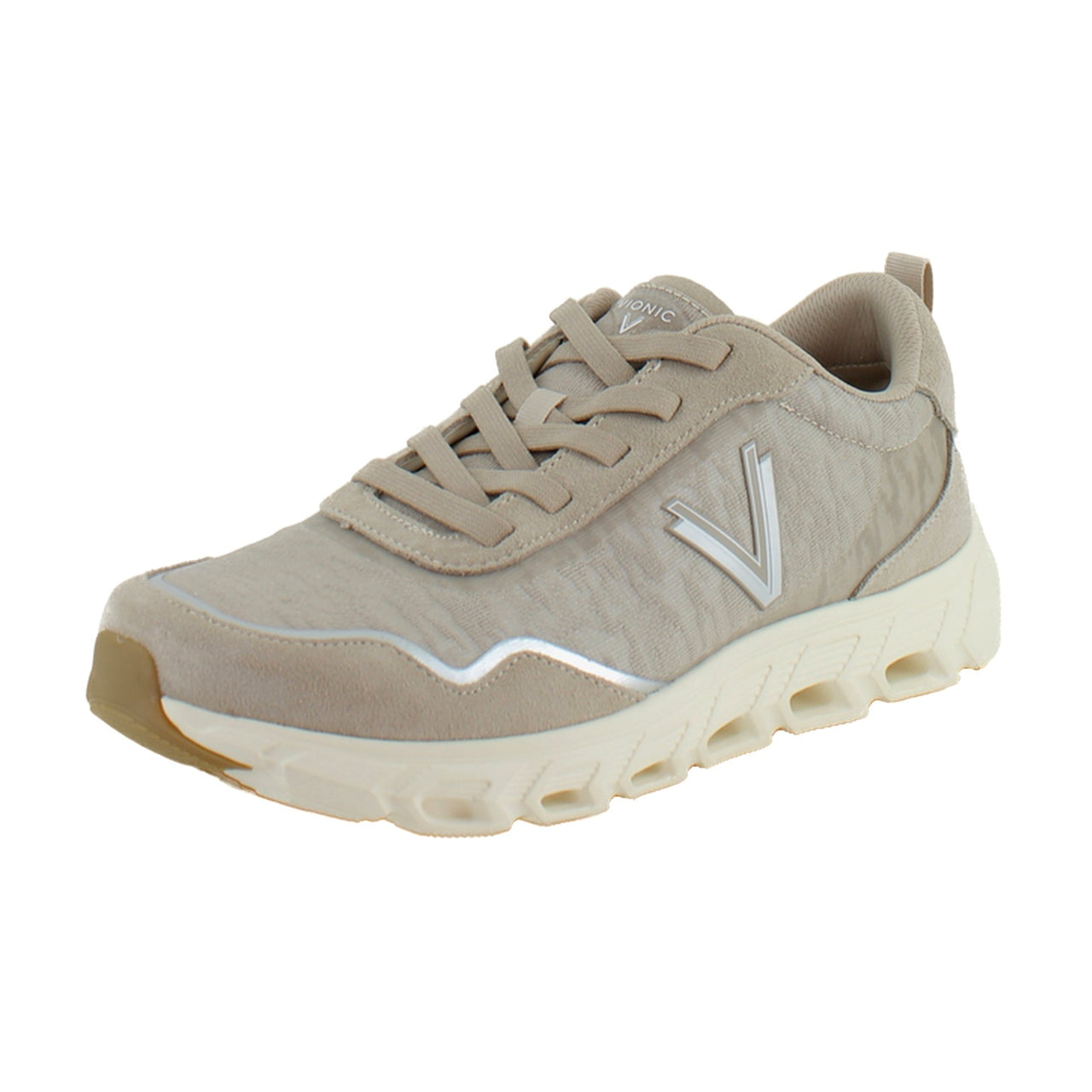 Cobblestone Mesh Suede