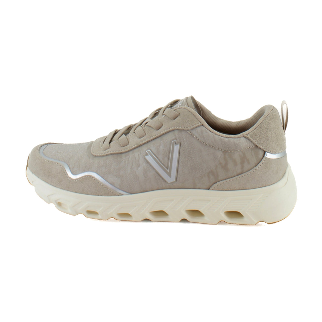 Cobblestone Mesh Suede