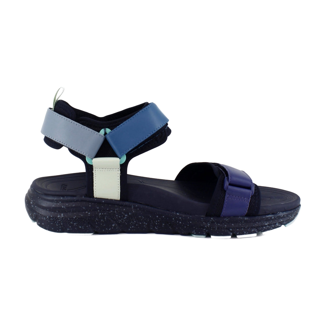 Navy Blazer Multi Leather