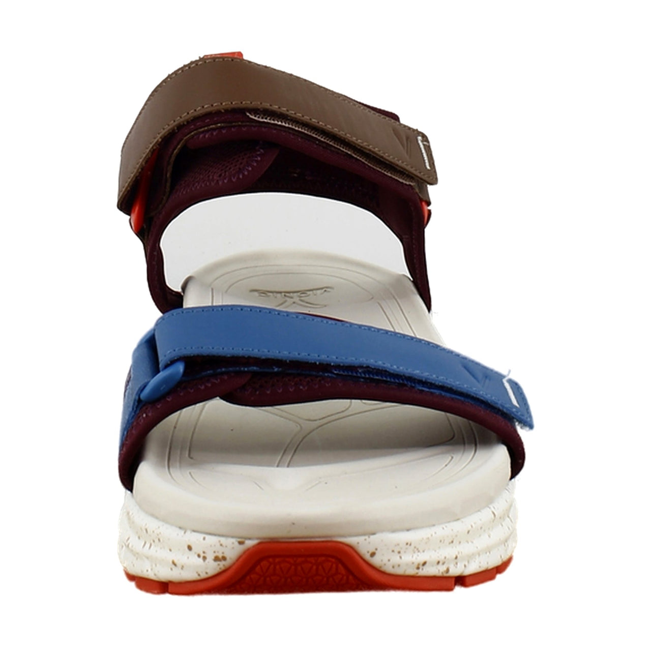 Ivory/Brown Multi Leather