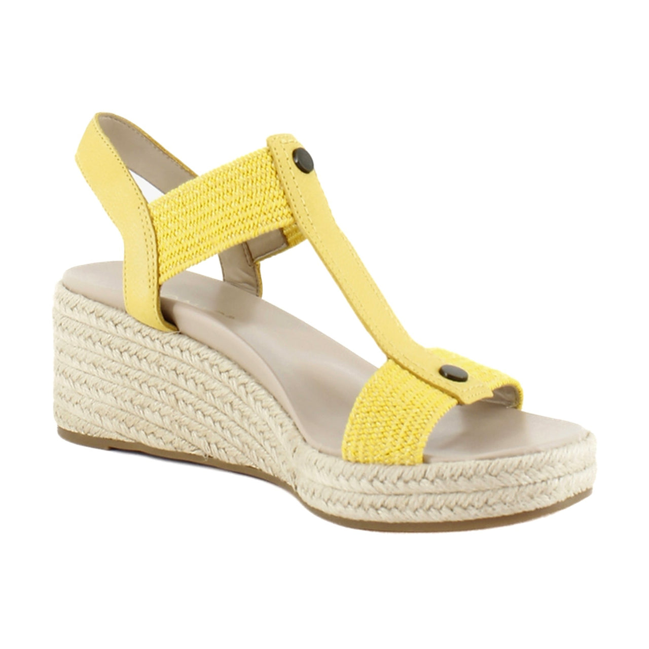 Butter Yellow Nubuck/Fabric
