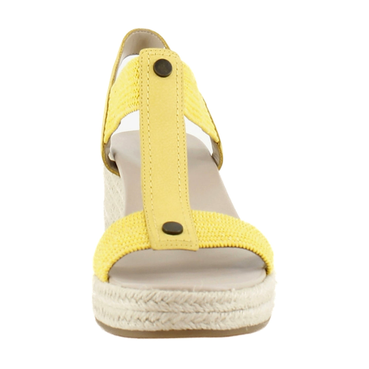 Butter Yellow Nubuck/Fabric