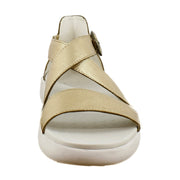 Gold Metallic Leather