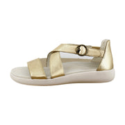 Gold Metallic Leather