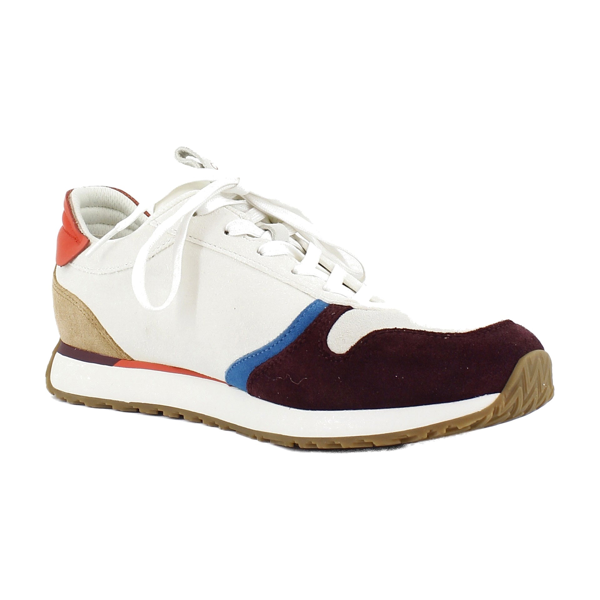 Ivory Multi Suede/Microfiber
