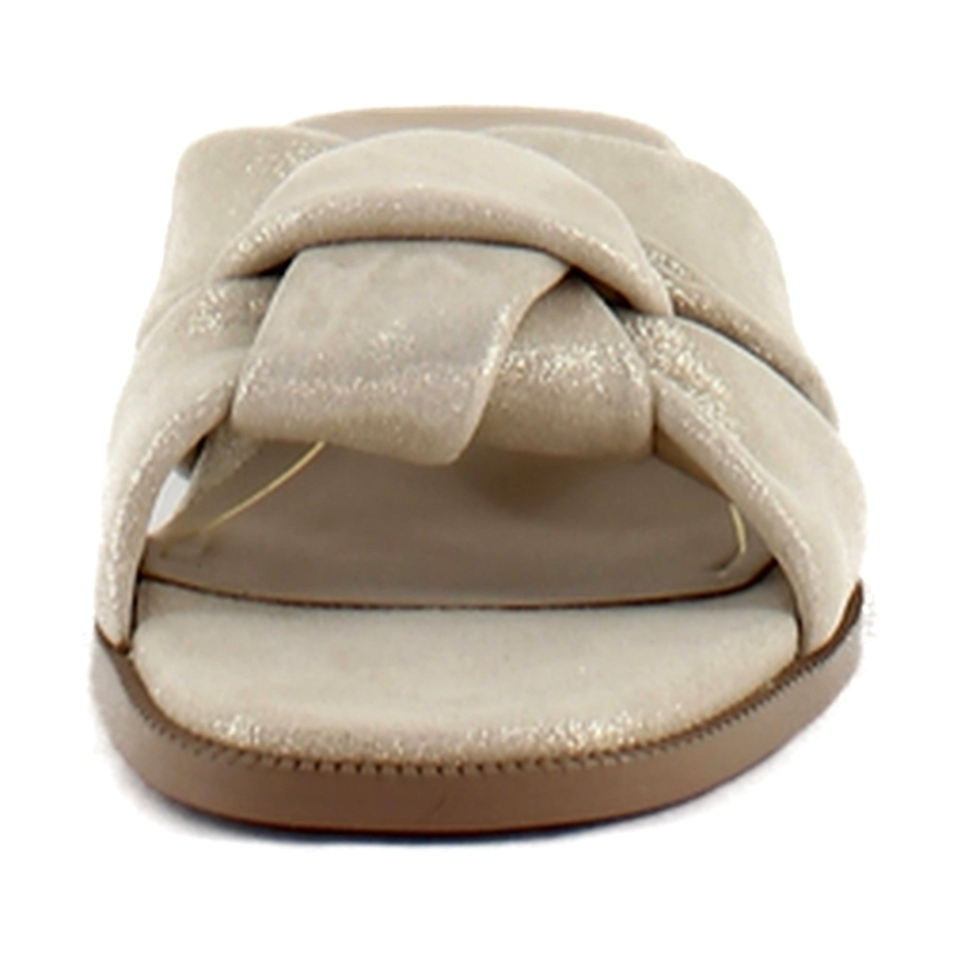 Gold Metal Leather